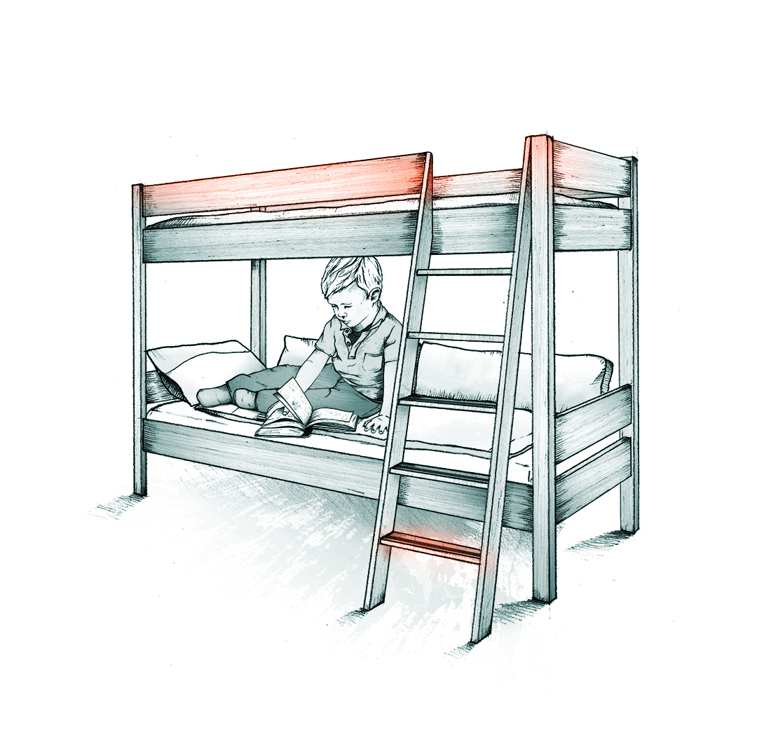 Etagen- und Hochbett – Sorgfältig ausgewählt | BFU