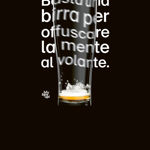 L’alcol è un pessimo compagno di viaggio.